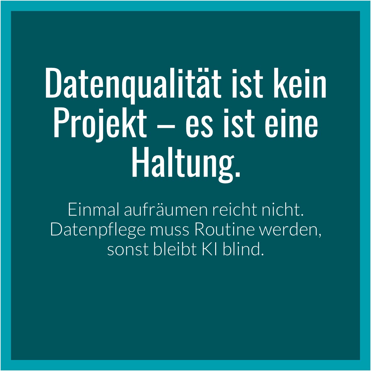 Datenqualität Autohaus